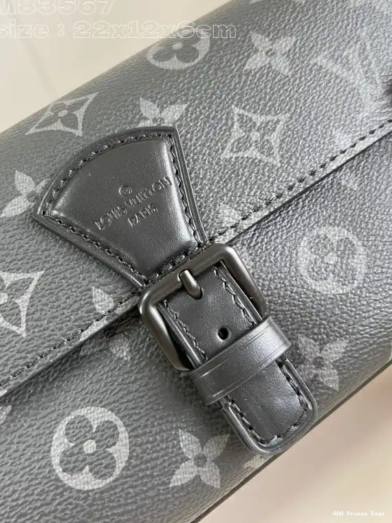 AAA Pruses Bags Wearable LOUIS Montsouris VUITTON Wallet 0622